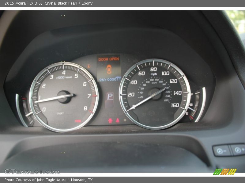 Crystal Black Pearl / Ebony 2015 Acura TLX 3.5