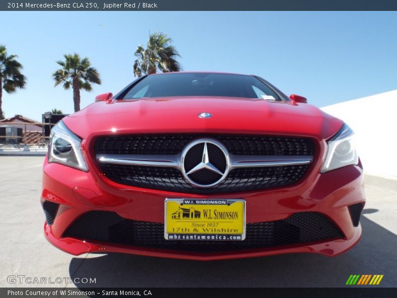 Jupiter Red / Black 2014 Mercedes-Benz CLA 250