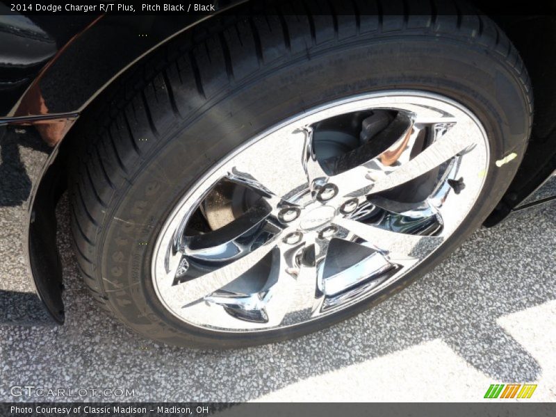 Pitch Black / Black 2014 Dodge Charger R/T Plus