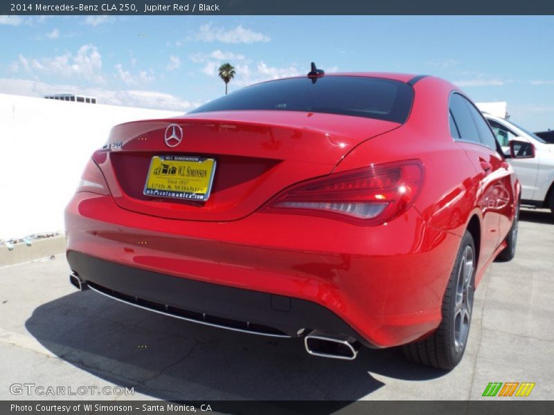 Jupiter Red / Black 2014 Mercedes-Benz CLA 250