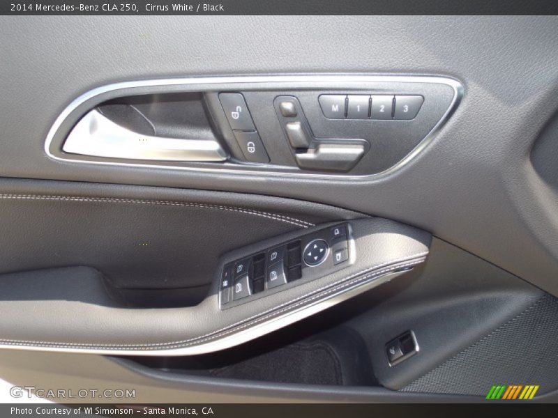 Cirrus White / Black 2014 Mercedes-Benz CLA 250