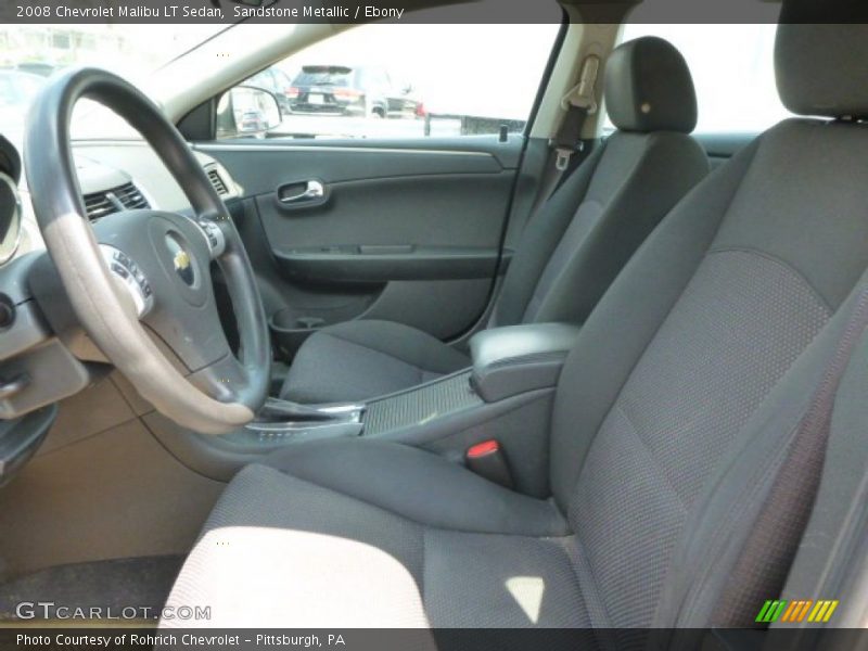 Sandstone Metallic / Ebony 2008 Chevrolet Malibu LT Sedan
