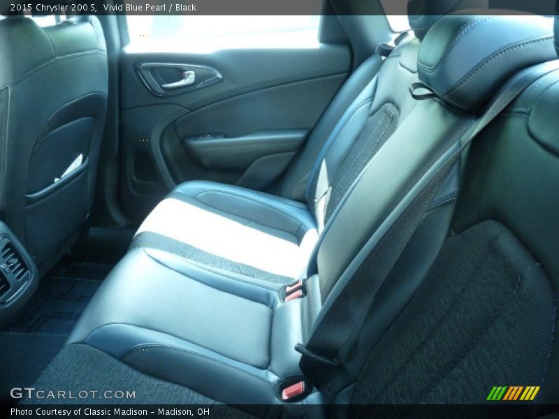 Vivid Blue Pearl / Black 2015 Chrysler 200 S