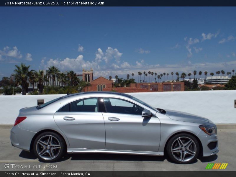 Polar Silver Metallic / Ash 2014 Mercedes-Benz CLA 250