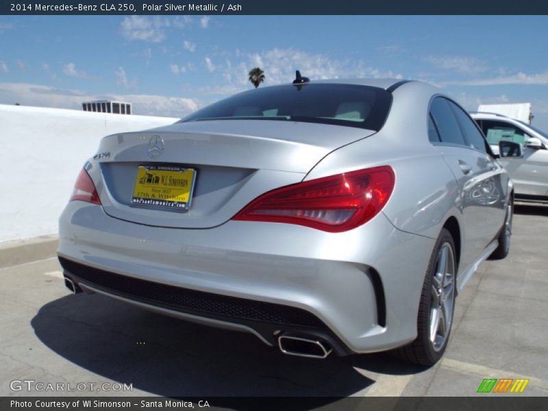 Polar Silver Metallic / Ash 2014 Mercedes-Benz CLA 250