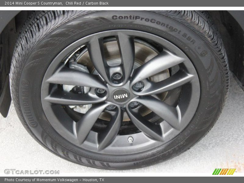 Chili Red / Carbon Black 2014 Mini Cooper S Countryman