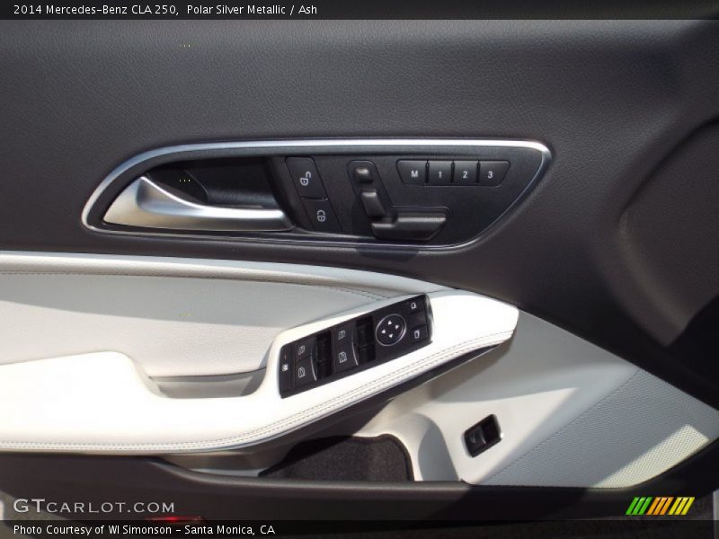 Polar Silver Metallic / Ash 2014 Mercedes-Benz CLA 250