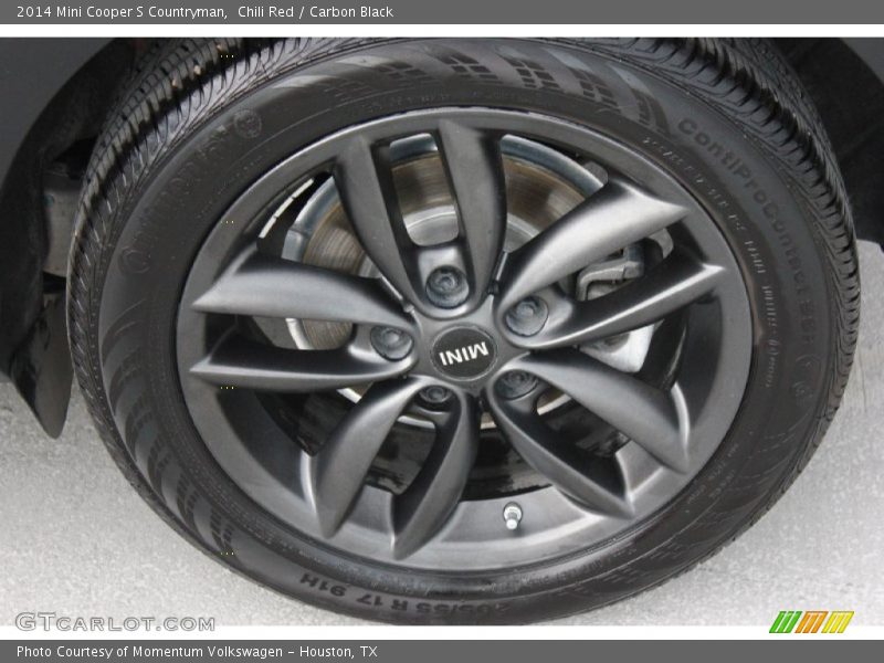 Chili Red / Carbon Black 2014 Mini Cooper S Countryman