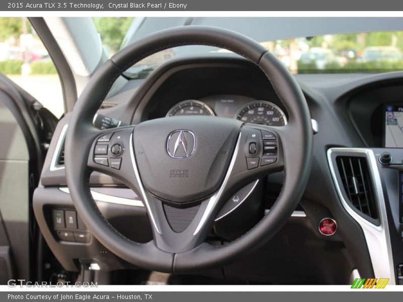 Crystal Black Pearl / Ebony 2015 Acura TLX 3.5 Technology