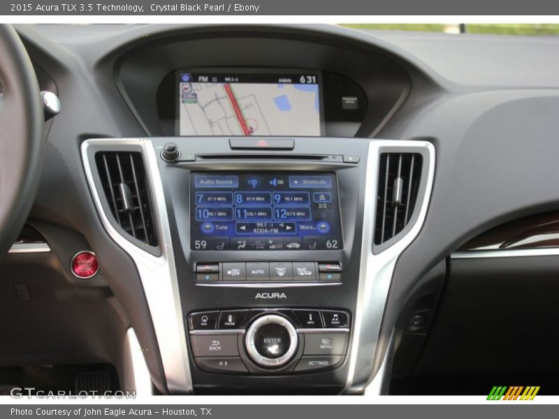 Crystal Black Pearl / Ebony 2015 Acura TLX 3.5 Technology