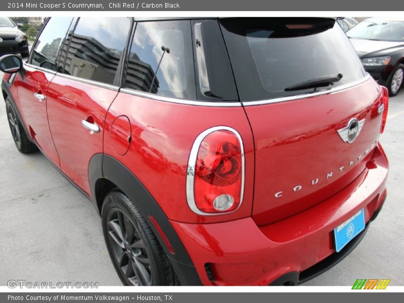 Chili Red / Carbon Black 2014 Mini Cooper S Countryman