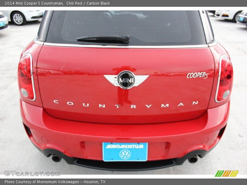 Chili Red / Carbon Black 2014 Mini Cooper S Countryman