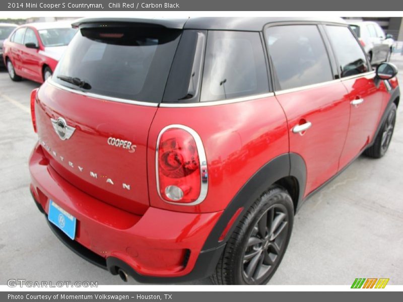 Chili Red / Carbon Black 2014 Mini Cooper S Countryman