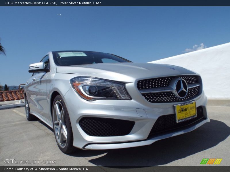 Polar Silver Metallic / Ash 2014 Mercedes-Benz CLA 250