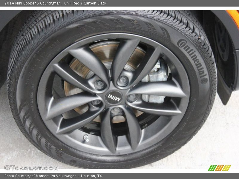Chili Red / Carbon Black 2014 Mini Cooper S Countryman