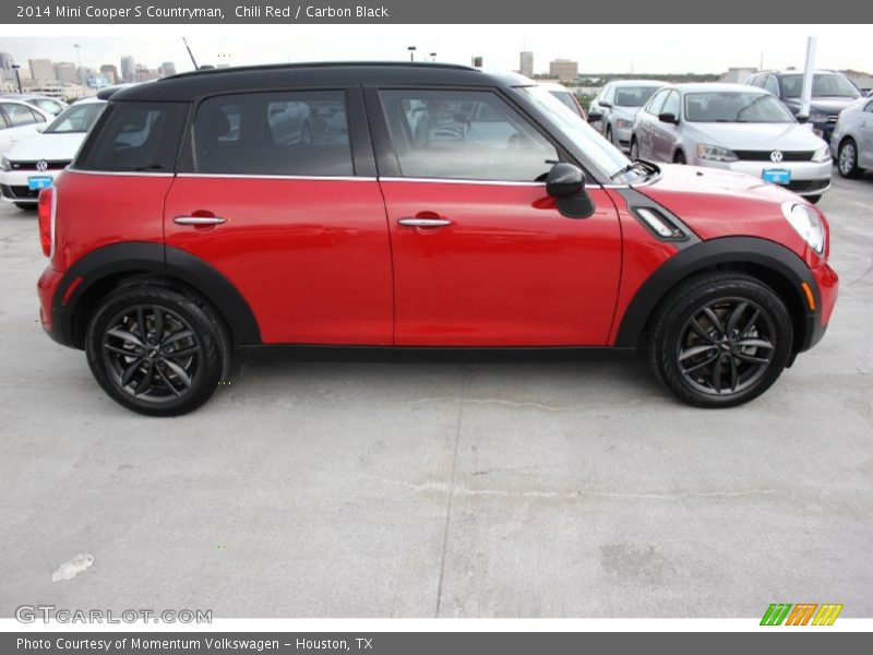 Chili Red / Carbon Black 2014 Mini Cooper S Countryman