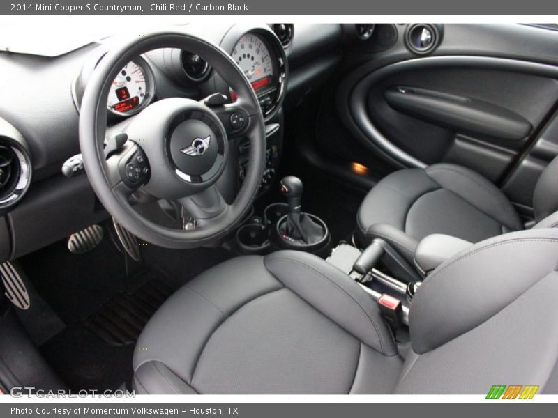 Chili Red / Carbon Black 2014 Mini Cooper S Countryman