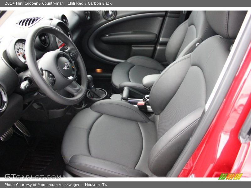 Chili Red / Carbon Black 2014 Mini Cooper S Countryman