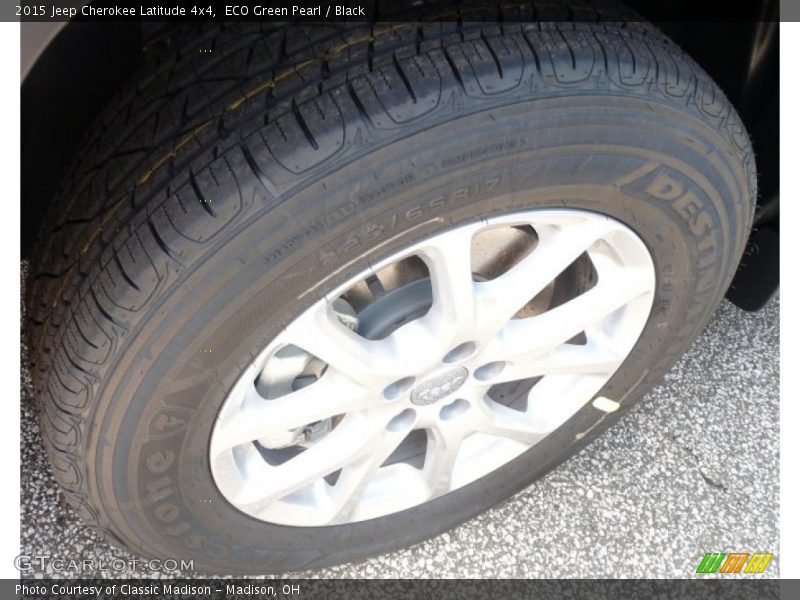 ECO Green Pearl / Black 2015 Jeep Cherokee Latitude 4x4