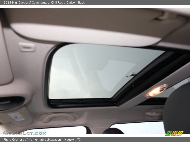 Chili Red / Carbon Black 2014 Mini Cooper S Countryman