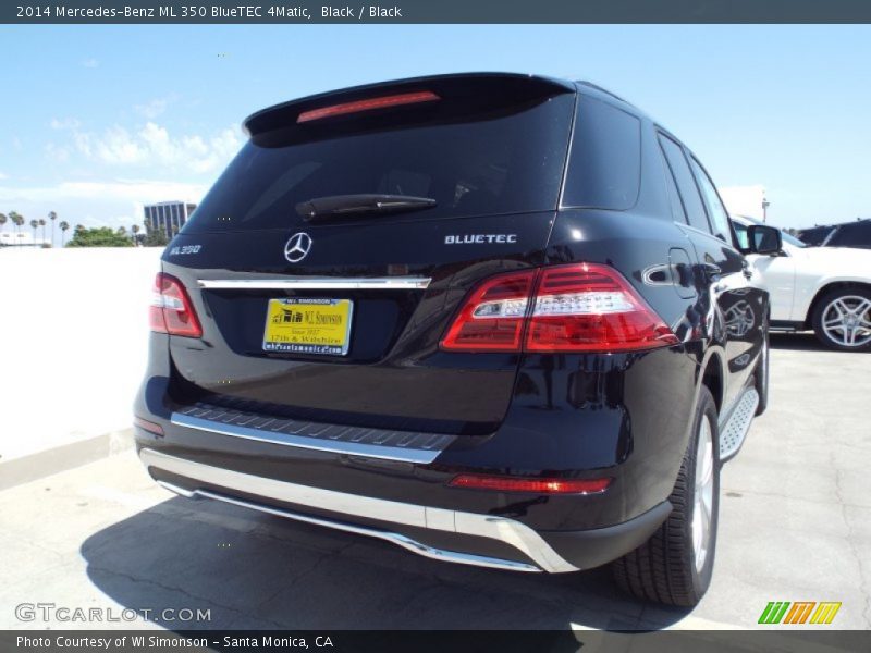 Black / Black 2014 Mercedes-Benz ML 350 BlueTEC 4Matic