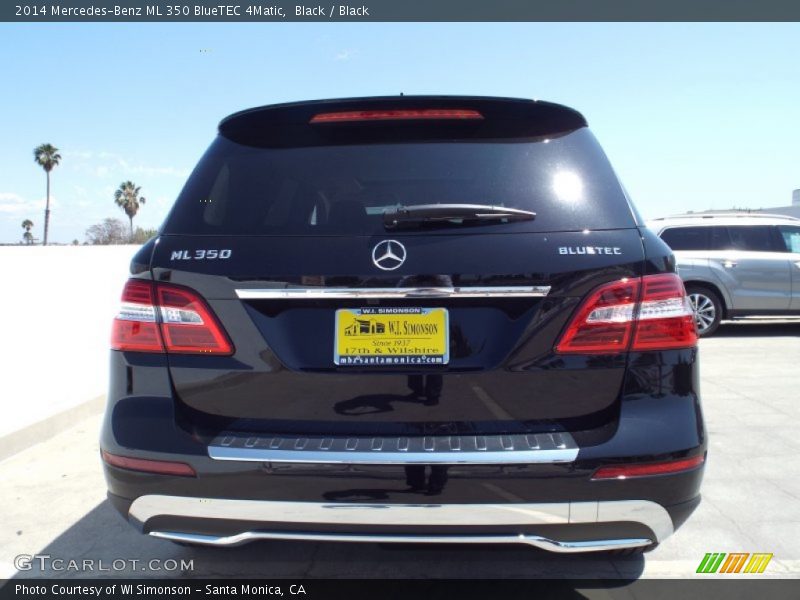 Black / Black 2014 Mercedes-Benz ML 350 BlueTEC 4Matic