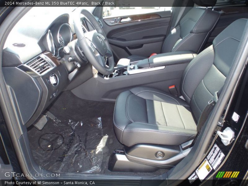 Black / Black 2014 Mercedes-Benz ML 350 BlueTEC 4Matic