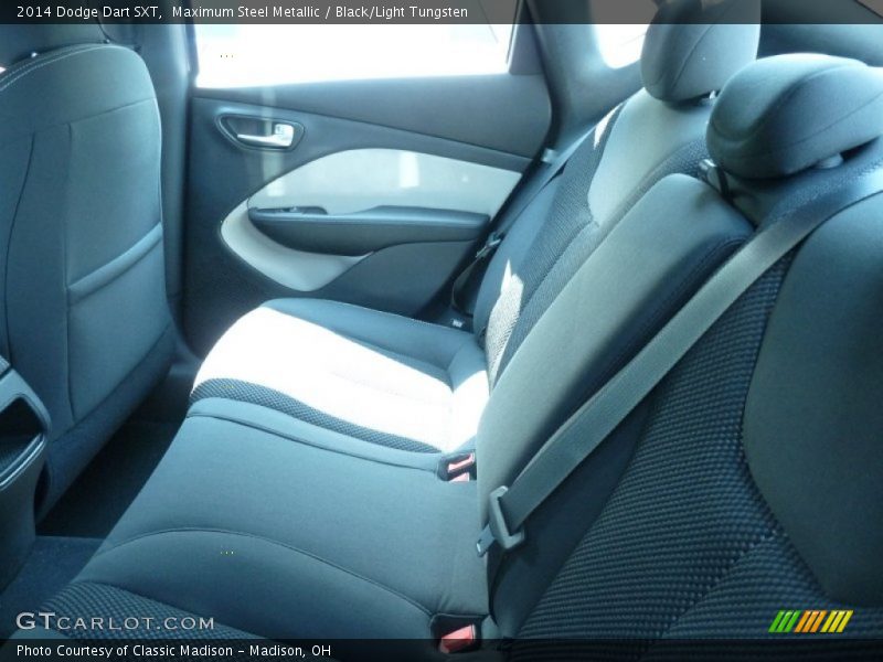 Maximum Steel Metallic / Black/Light Tungsten 2014 Dodge Dart SXT