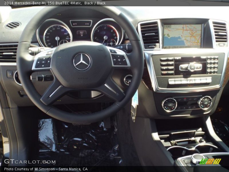 Black / Black 2014 Mercedes-Benz ML 350 BlueTEC 4Matic