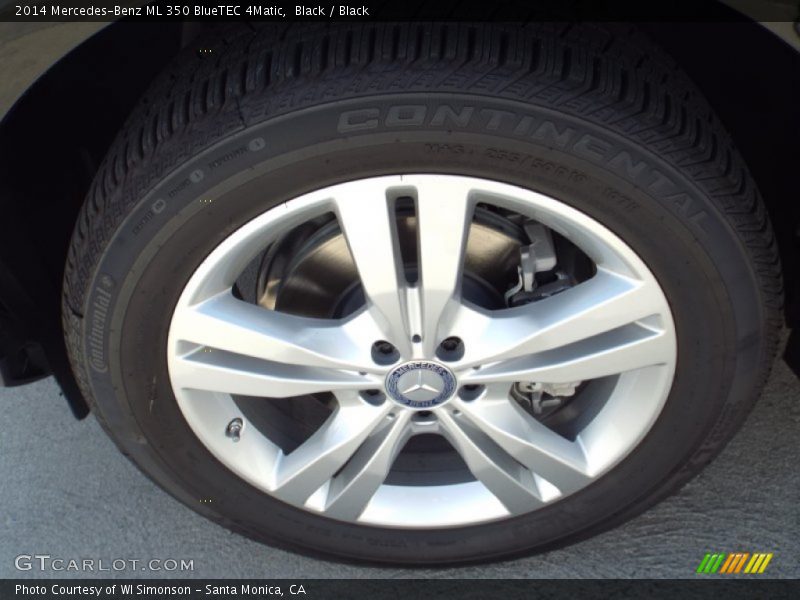 Black / Black 2014 Mercedes-Benz ML 350 BlueTEC 4Matic