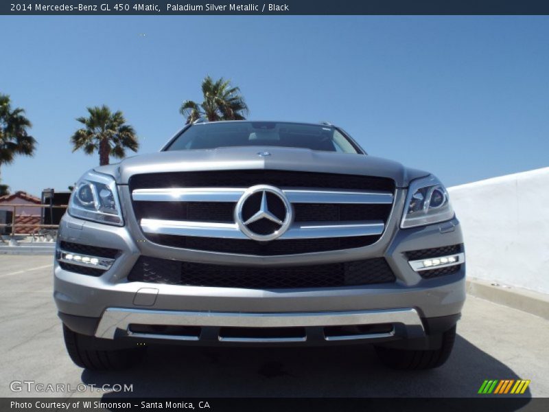 Paladium Silver Metallic / Black 2014 Mercedes-Benz GL 450 4Matic