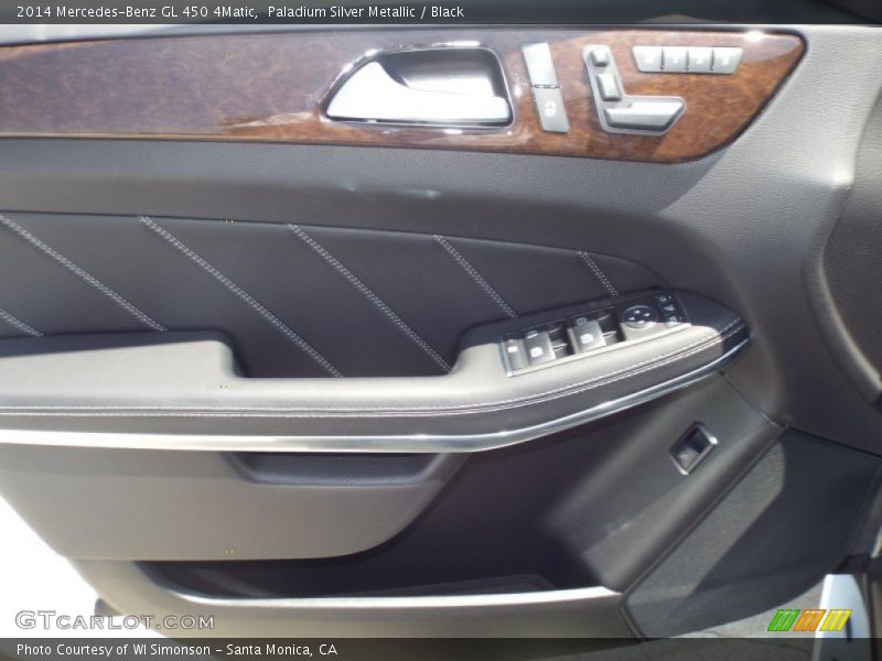 Paladium Silver Metallic / Black 2014 Mercedes-Benz GL 450 4Matic