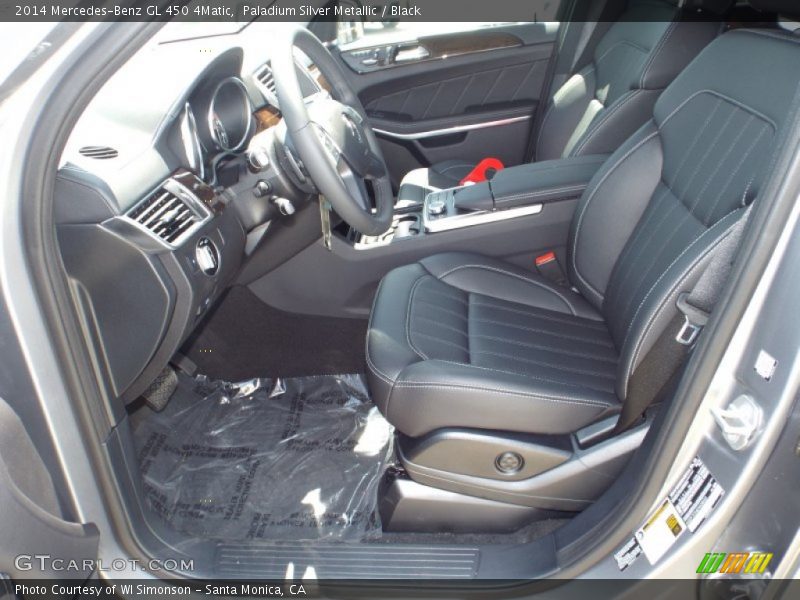 Paladium Silver Metallic / Black 2014 Mercedes-Benz GL 450 4Matic