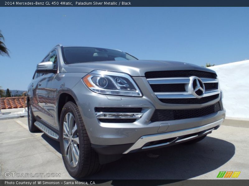 Paladium Silver Metallic / Black 2014 Mercedes-Benz GL 450 4Matic