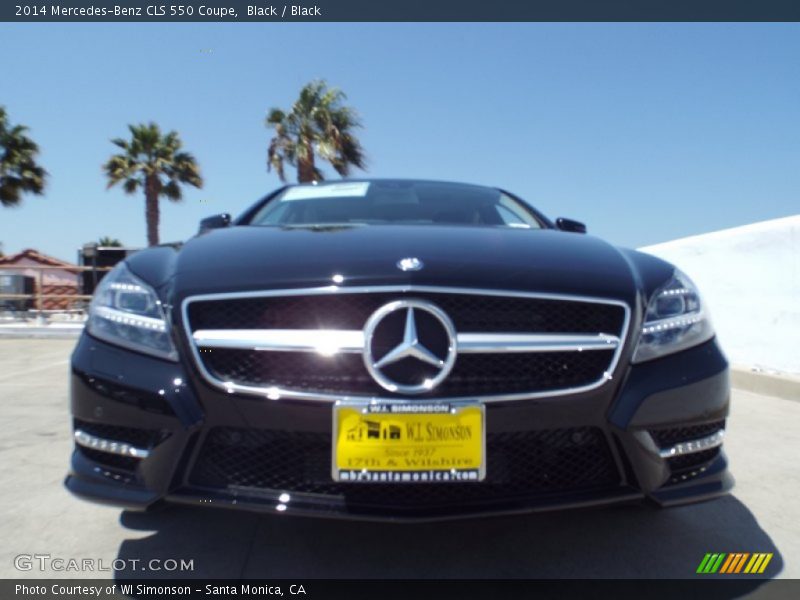 Black / Black 2014 Mercedes-Benz CLS 550 Coupe