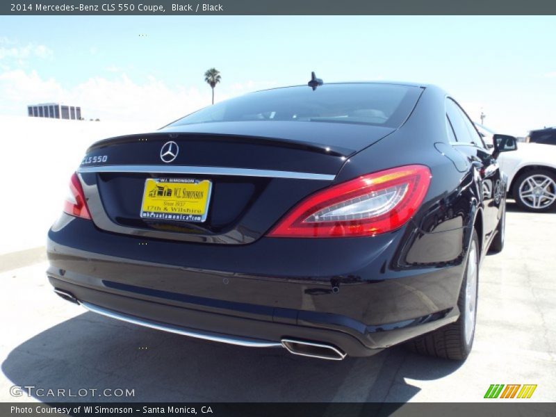 Black / Black 2014 Mercedes-Benz CLS 550 Coupe