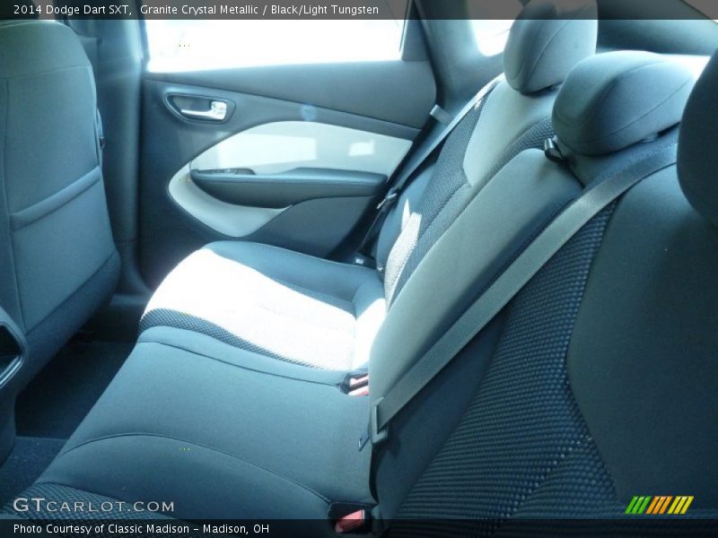 Granite Crystal Metallic / Black/Light Tungsten 2014 Dodge Dart SXT