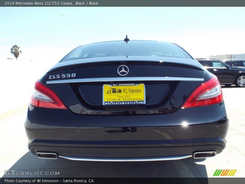 Black / Black 2014 Mercedes-Benz CLS 550 Coupe