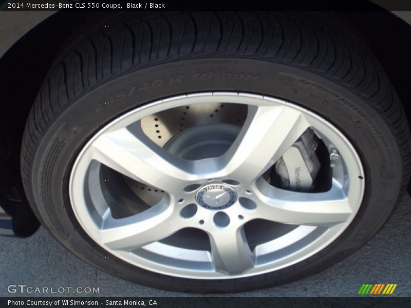 Black / Black 2014 Mercedes-Benz CLS 550 Coupe