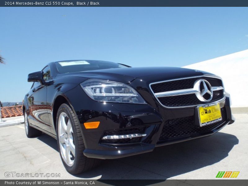 Black / Black 2014 Mercedes-Benz CLS 550 Coupe