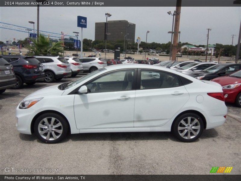  2014 Accent GLS 4 Door Century White