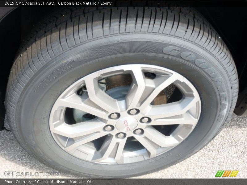 Carbon Black Metallic / Ebony 2015 GMC Acadia SLT AWD