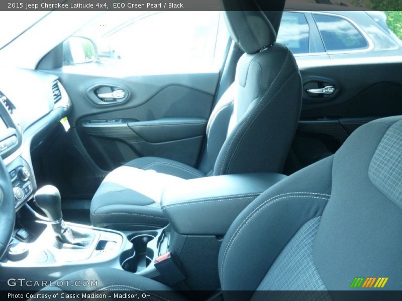ECO Green Pearl / Black 2015 Jeep Cherokee Latitude 4x4