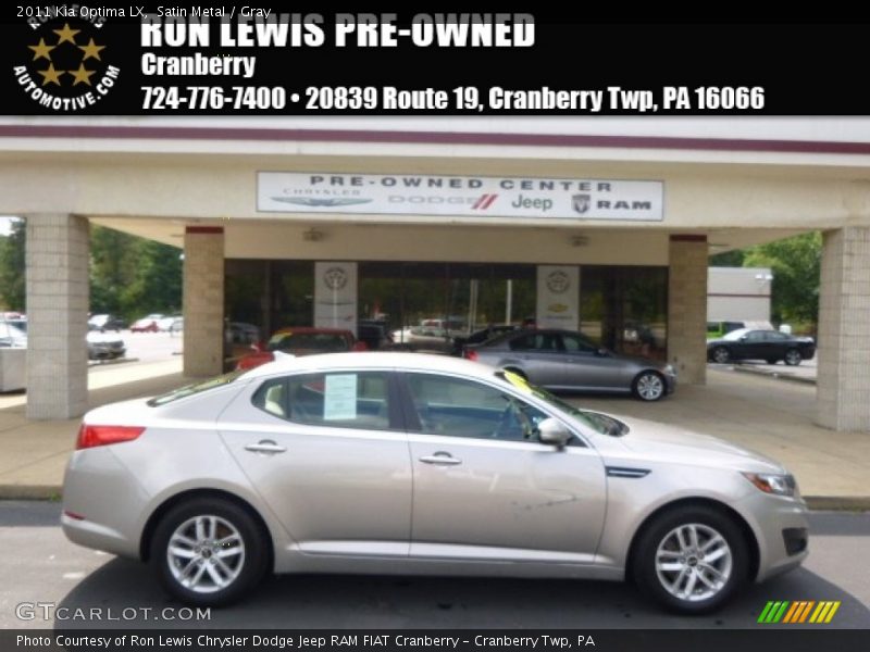 Satin Metal / Gray 2011 Kia Optima LX