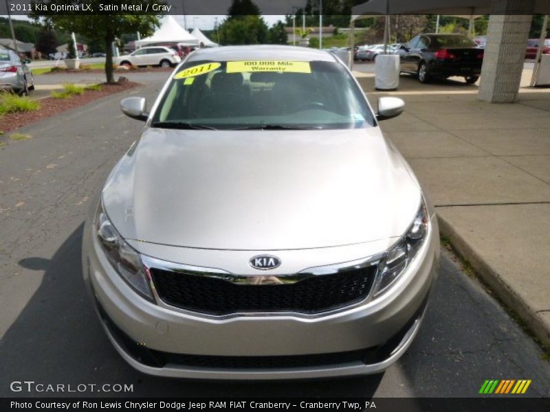 Satin Metal / Gray 2011 Kia Optima LX