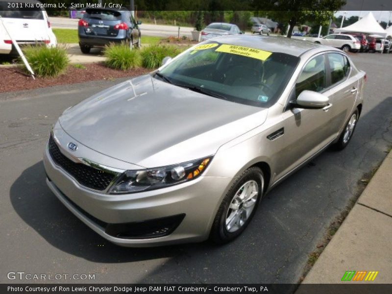 Satin Metal / Gray 2011 Kia Optima LX