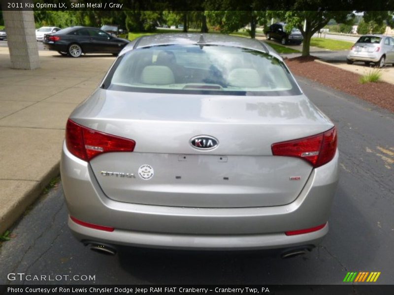 Satin Metal / Gray 2011 Kia Optima LX