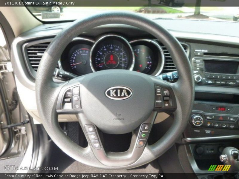 Satin Metal / Gray 2011 Kia Optima LX