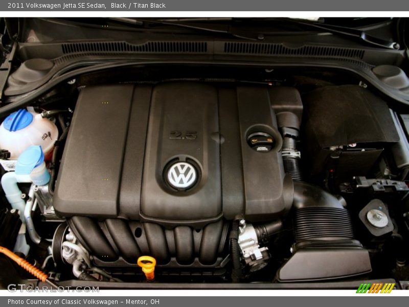 Black / Titan Black 2011 Volkswagen Jetta SE Sedan