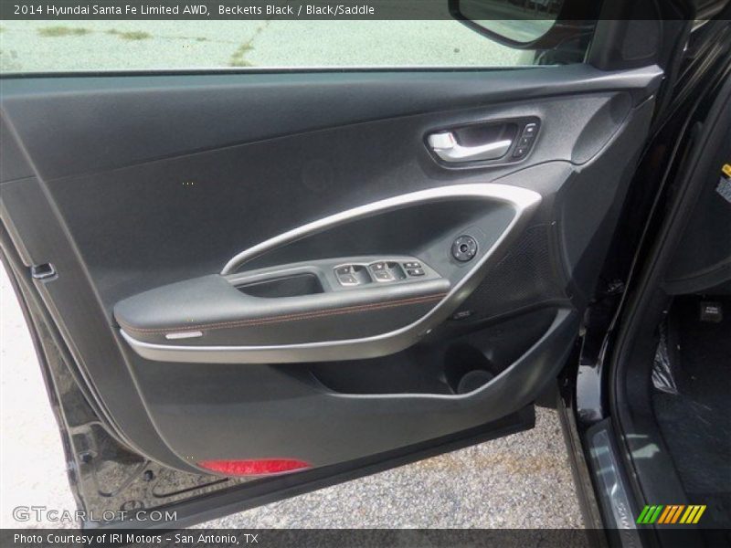 Becketts Black / Black/Saddle 2014 Hyundai Santa Fe Limited AWD